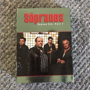 🟦Men’s The Sopranos Season Six Part 1 DVD 4 Disc Set